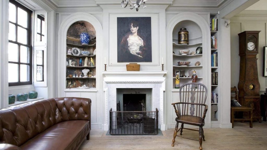 Style anglais à l'intérieur
