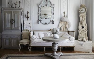 Shabby Chic in interior - exemple de design