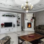 Living design cu tapet de mătase