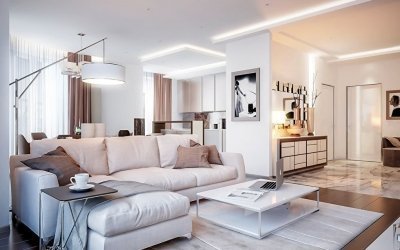 Design apartament în culori strălucitoare +75 fotografii