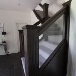 Balustrade din lemn wenge