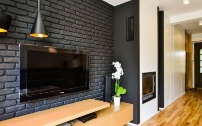 Cărămidă decorativă pe perete +75 de exemple foto