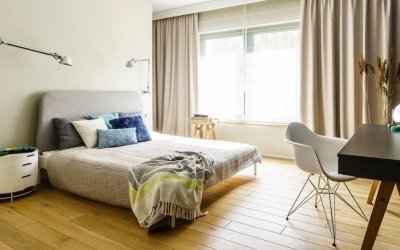 Designová ložnice 16 sq. m +50 fotografií nápadů na interiér