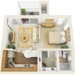 Apartament cu loggie