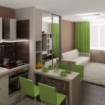 Proiect de proiect al unui apartament mic