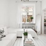 Apartament studio în stil scandinav