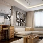 Apartament în culori strălucitoare