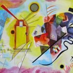 الأصفر والأحمر والأزرق V. Kandinsky