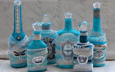 Cloth Bottle Decor: 50 Myšlenky