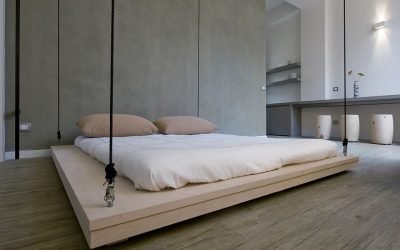 Design de dormitor în stil minimalist