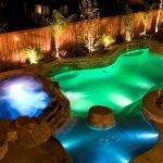 Iluminare de fundal LED pentru piscină