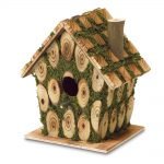 Moss Birdhouse Decor