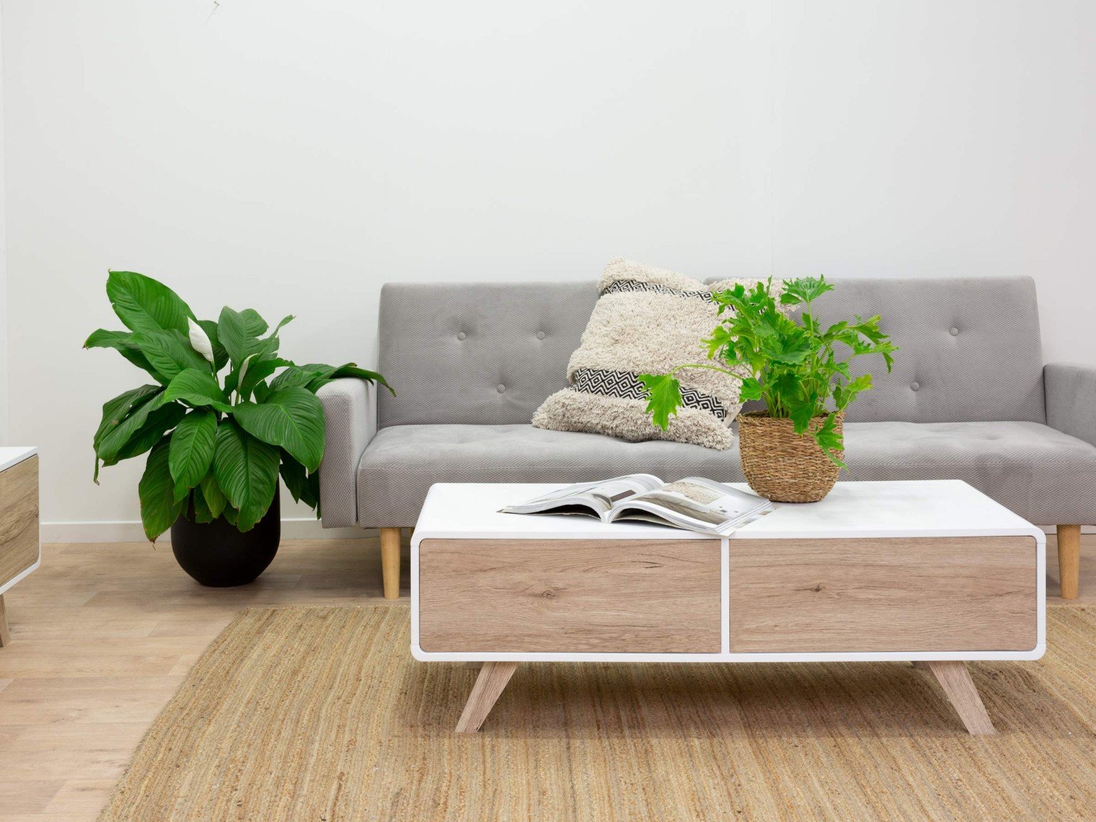 Table basse à l'intérieur
