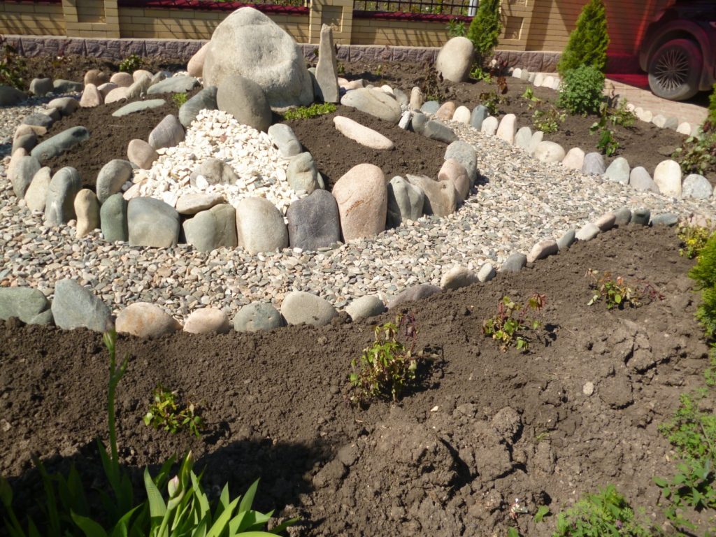 Rock Garden Construction