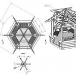 Desen hexagonal cu arbor