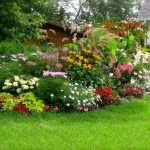 متعدد الأبعاد flowerbed