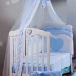 Silk Canopy Crib